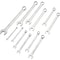 Dynamic Tools 12Pcs SAE Combo Wrench Set, Contractor Series, Satin, 1/4"-15/16" D074222 - alternate 1